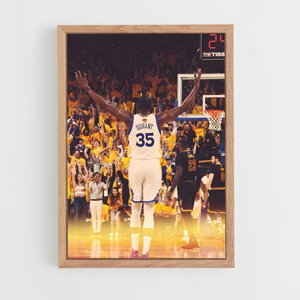 Poster Golden Victory – affiche Basketball (vue 4)